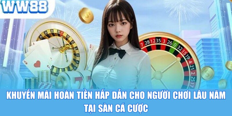 Khuyến mãi hoàn tiền hấp dẫn cho người chơi lâu năm tại sàn cá cược