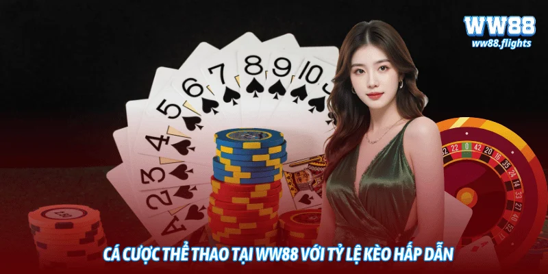 Cá cược thể thao tại WW88 với tỷ lệ kèo hấp dẫn