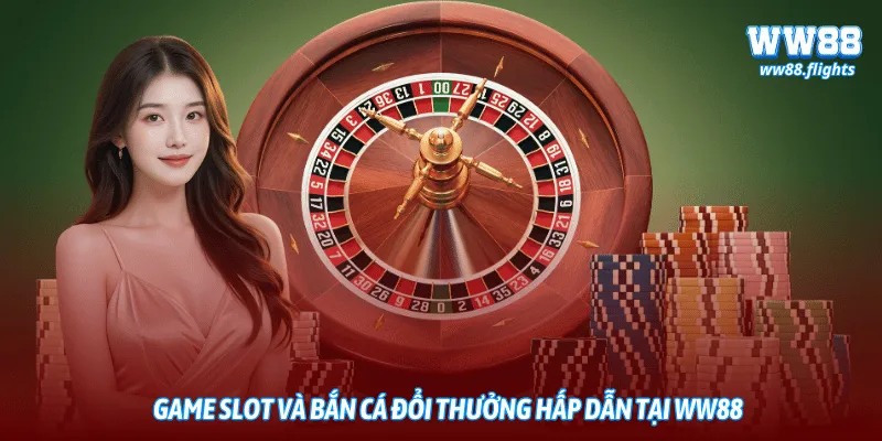 Game slot và bắn cá đổi thưởng hấp dẫn tại WW88